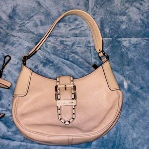 Michael Kors leather bag light pink mauve